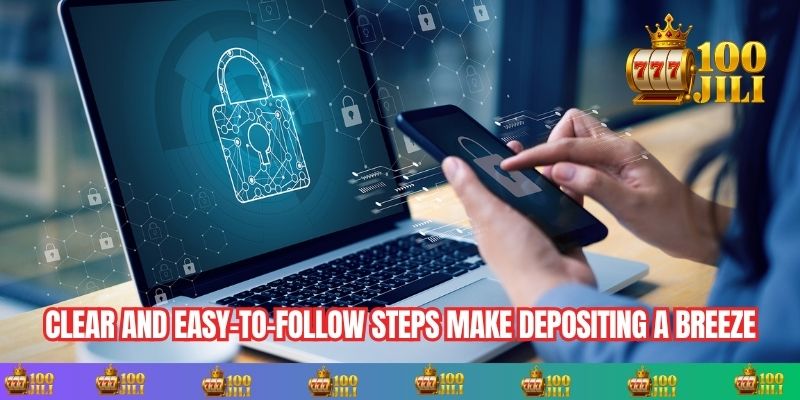 Clear and easy-to-follow steps make depositing a breeze