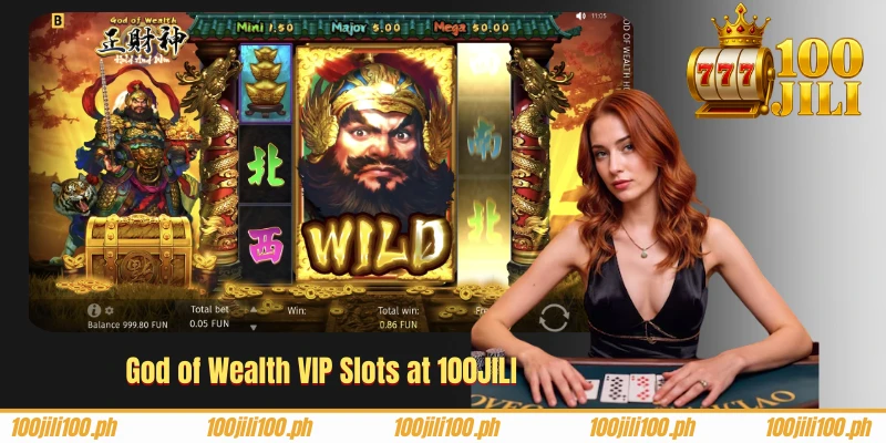 God of Wealth VIP Slots at 100JILI