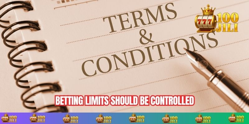 Betting Limits Should Be Controlled to Keep Your Account Secure