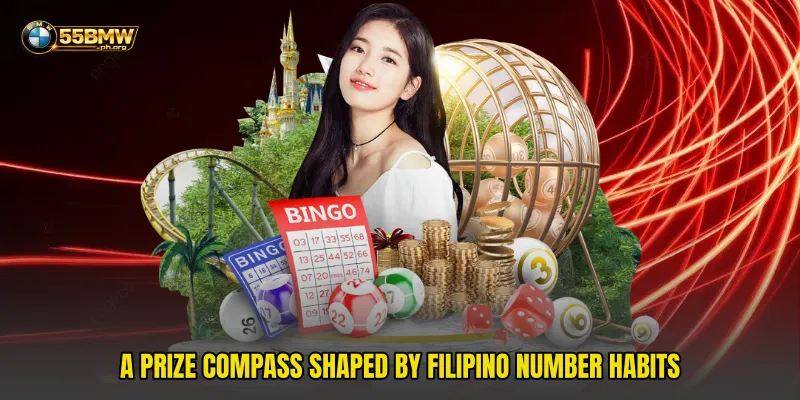 A prize compass shaped by Filipino number habits
